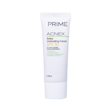 کرم مرطوب کننده رنگی پریم مدل Acnex با SPF30 حجم 50 میل